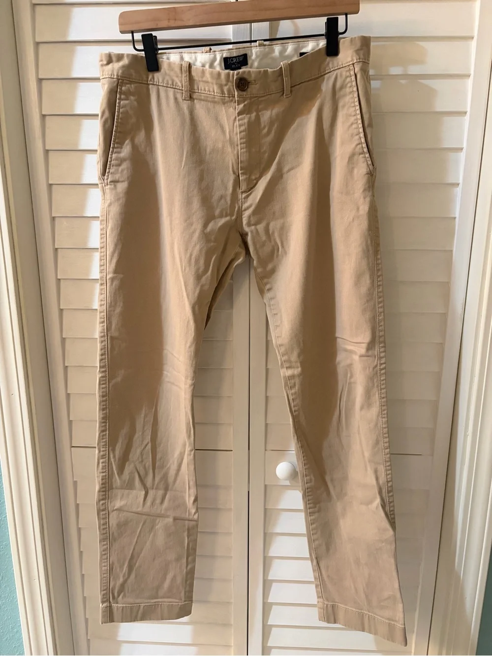 J. Crew Men’s Classic Chino Pants in Khaki